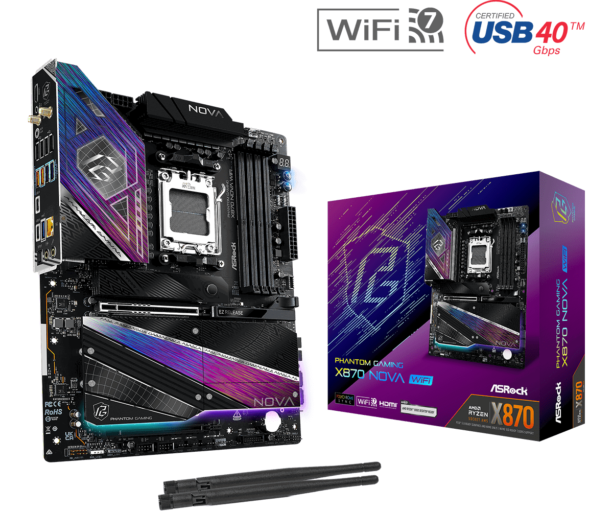 ASROCK X870 NOVA WIFI /AM5