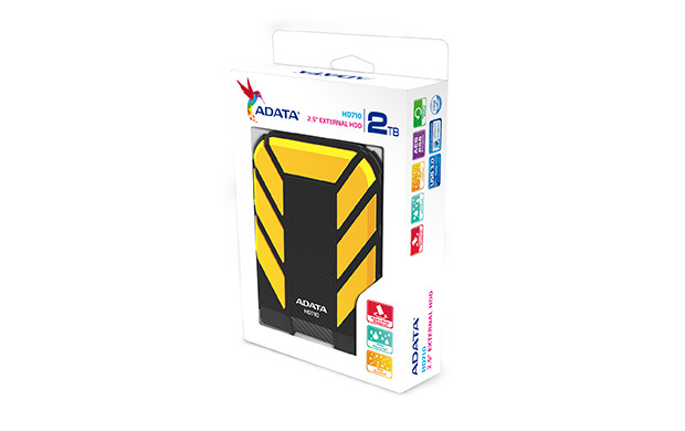 EXT 2TB ADATA HD710 USB3.0 YEL