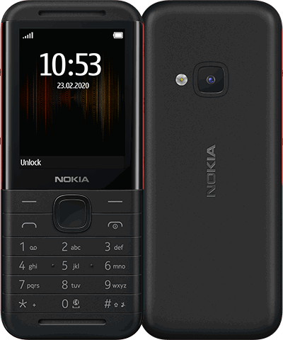 NOKIA 5310 DS BLACK/RED