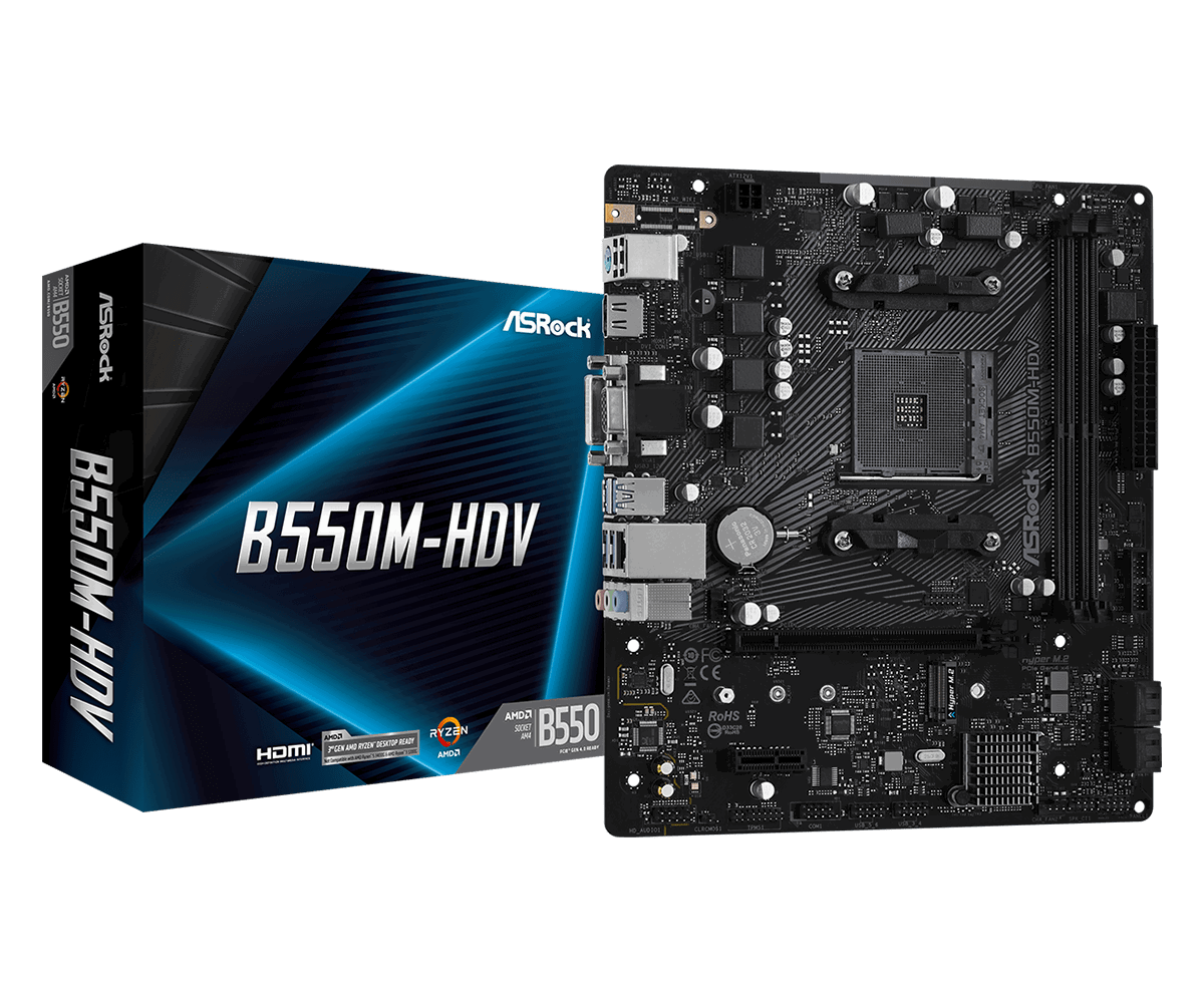 ASRock B550M-HDV / AM4