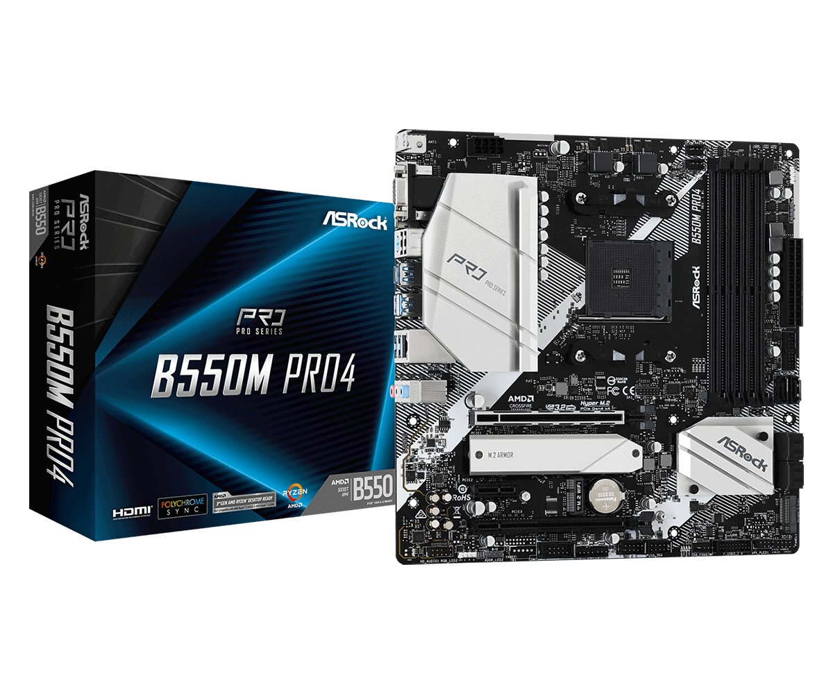 ASRock B550M PRO4 / AM4