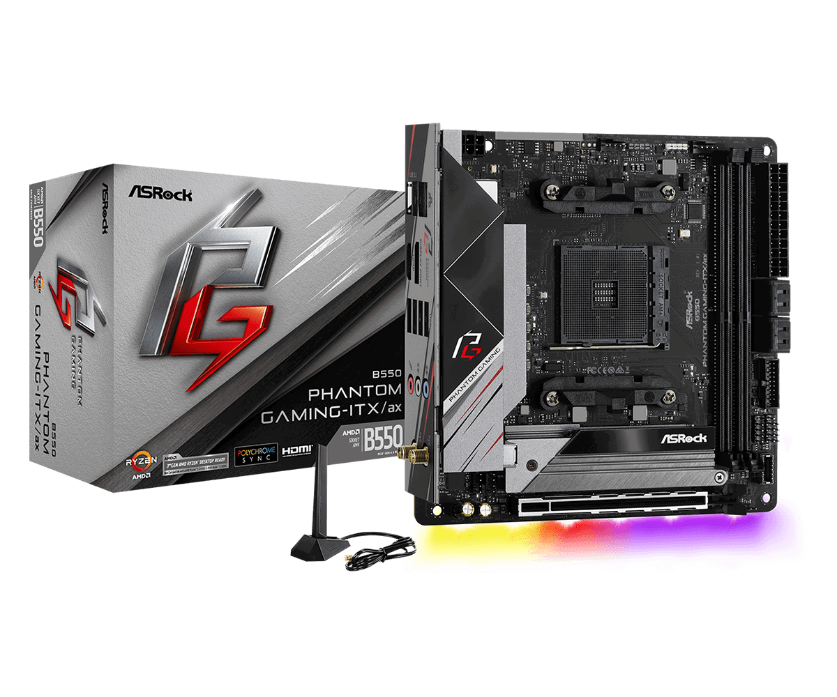ASRock B550 Phantom Gaming-ITX/AX