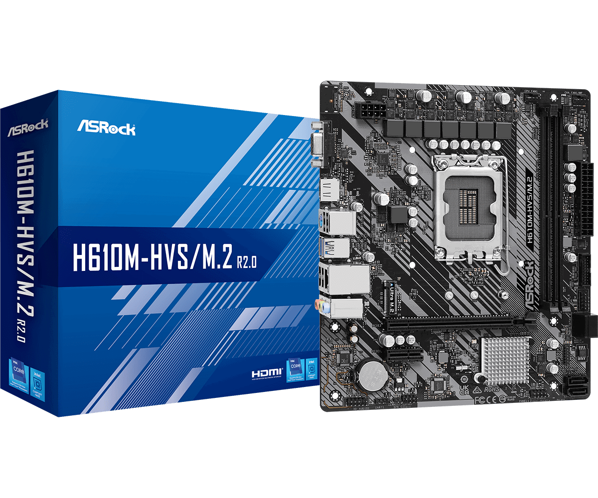 ASROCK H610M-HVS/M.2 R2.0/DDR4