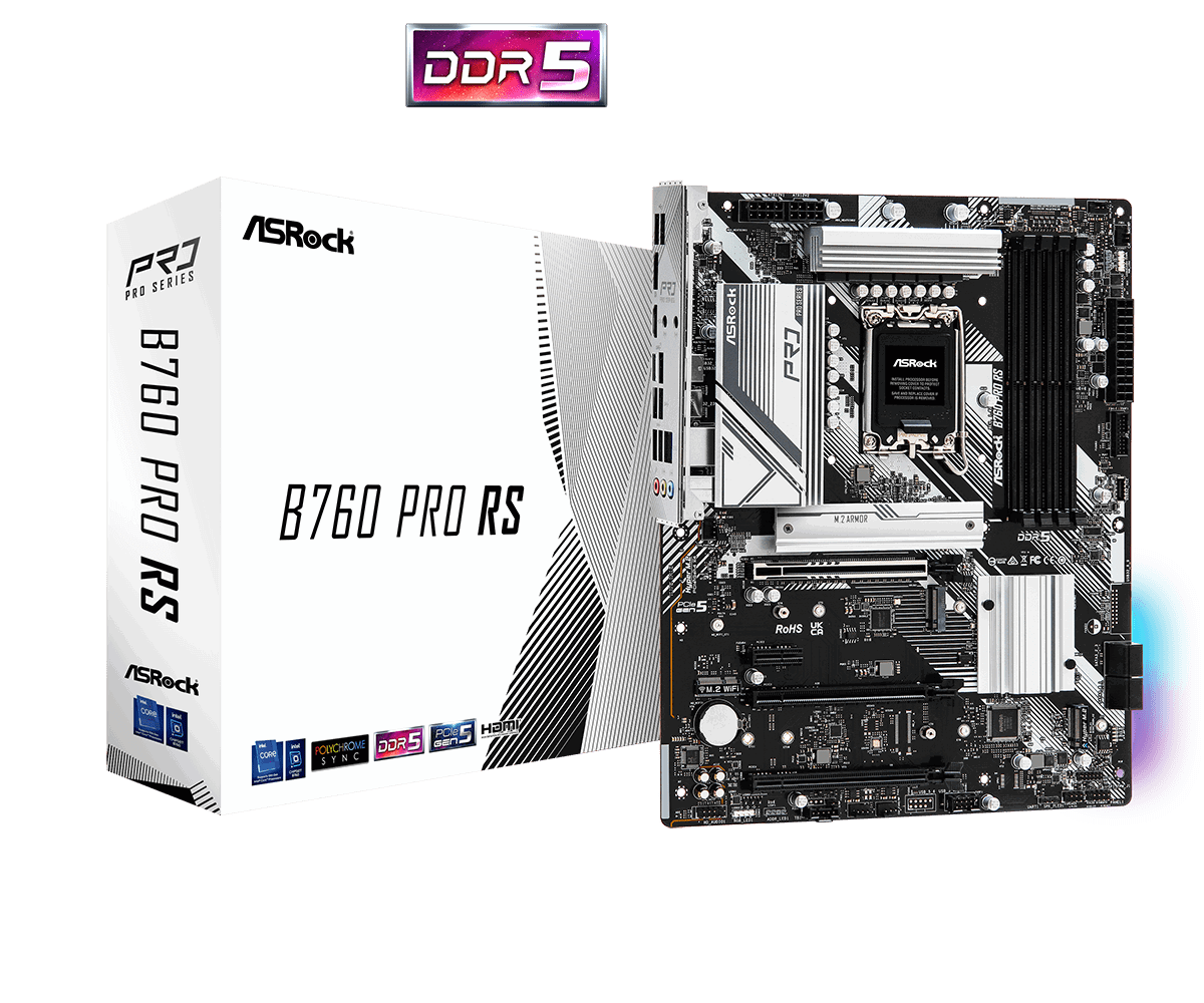 ASROCK B760 PRO RS /D5/LGA1700