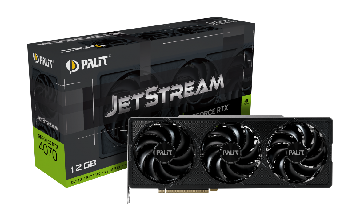 Palit GeForce RTX 4070 JetStream 12GB GDDR6X