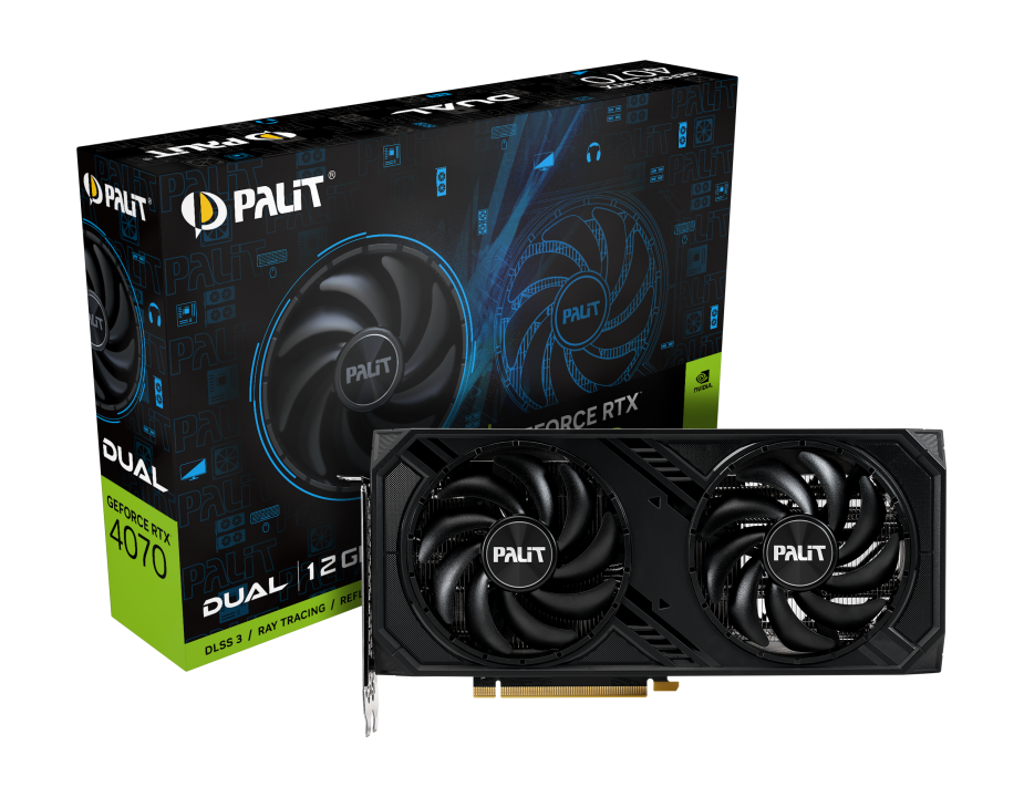 Palit GeForce RTX 4070 Dual 12GB GDDR6X