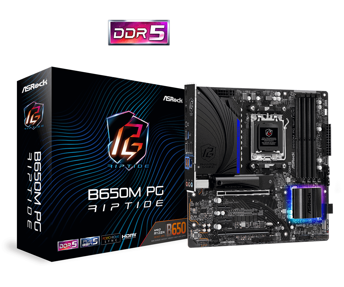 ASROCK B650M PG RIPTIDE /AM5
