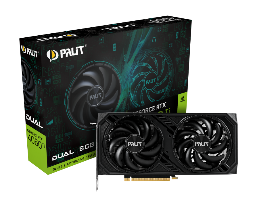 Palit GeForce RTX 4060 Ti Dual 8GB GDDR6