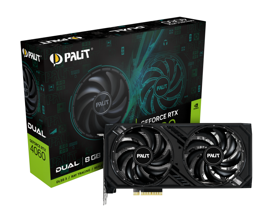 Palit GeForce RTX 4060 Dual 8GB GDDR6