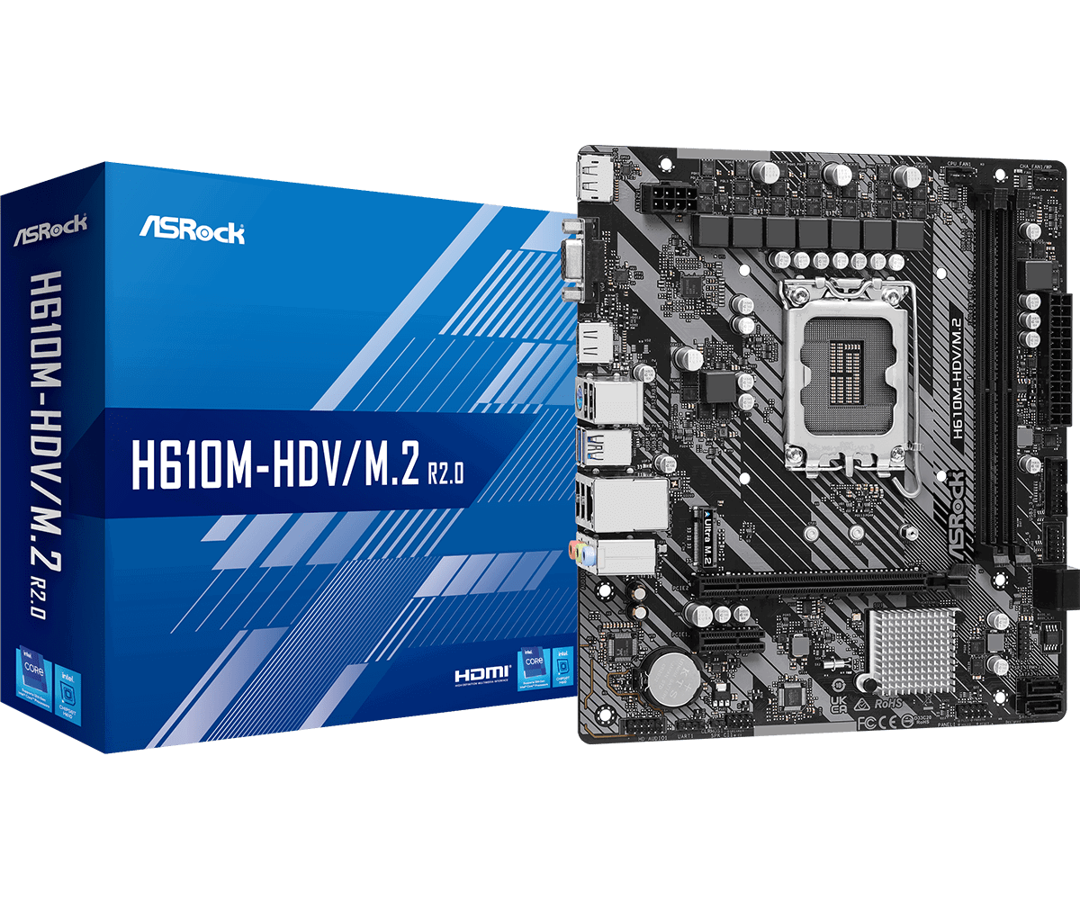 ASROCK H610M-HDV/M.2 R2.0/DDR4