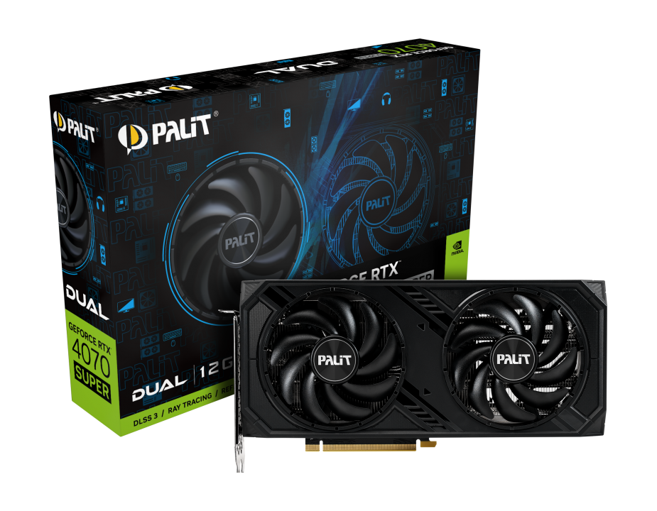 Palit GeForce RTX 4070 Super Dual 12GB GDDR6X