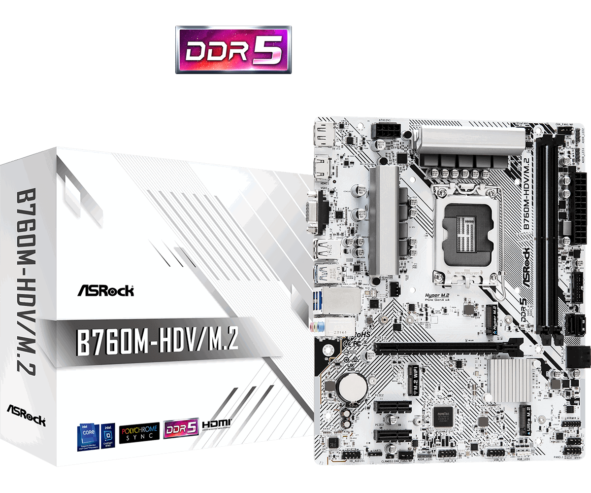 ASROCK B760M-HDV/M.2
