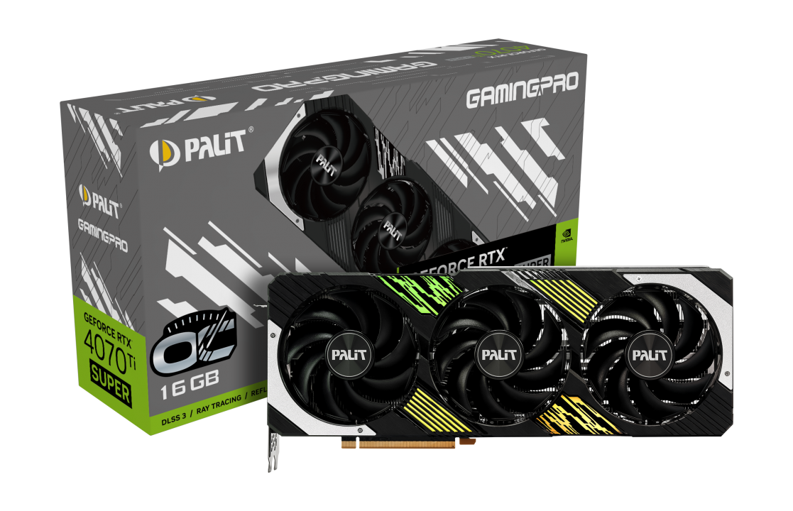 Palit GeForce RTX 4070 Ti Super GamingPro OC 16GB GDDR6X
