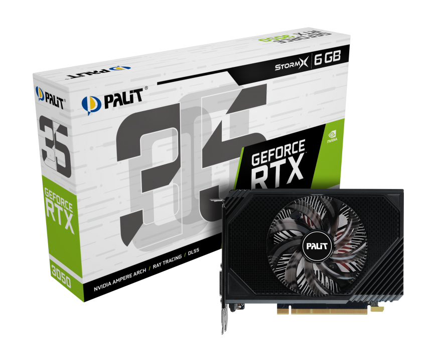 Palit GeForce RTX 3050 StormX 6GB GDDR6