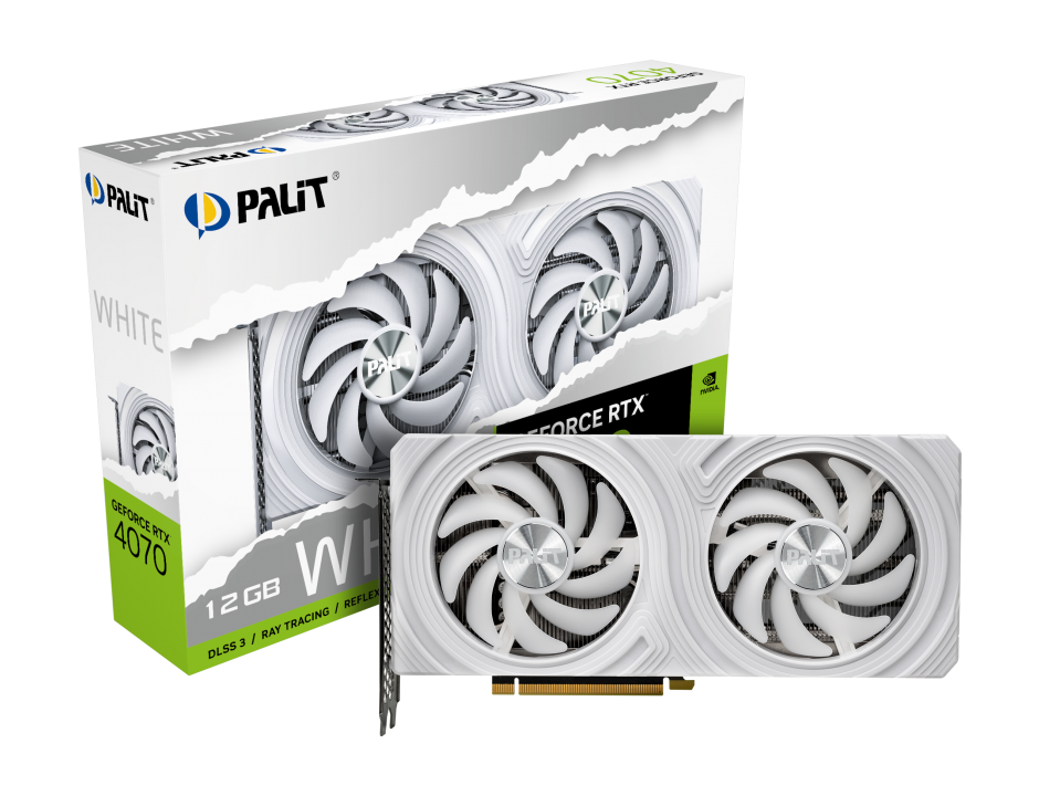 Palit GeForce RTX 4070 White 12GB GDDR6X