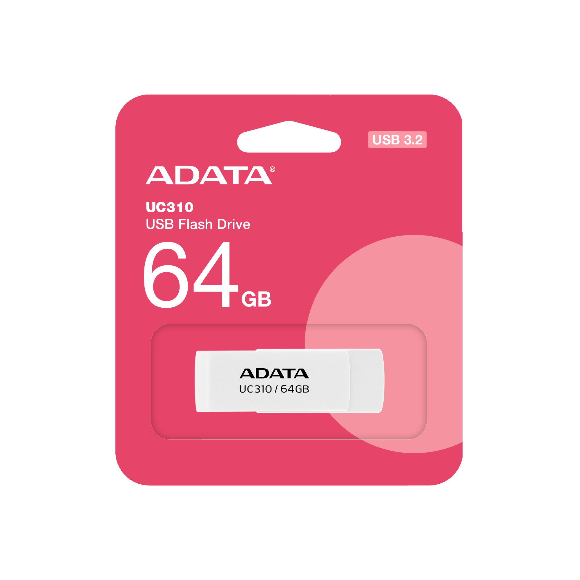 64GB UC310 ADATA WHITE