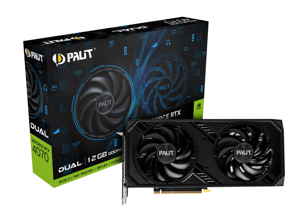 Palit GeForce RTX 4070 Dual 12GB GDDR6