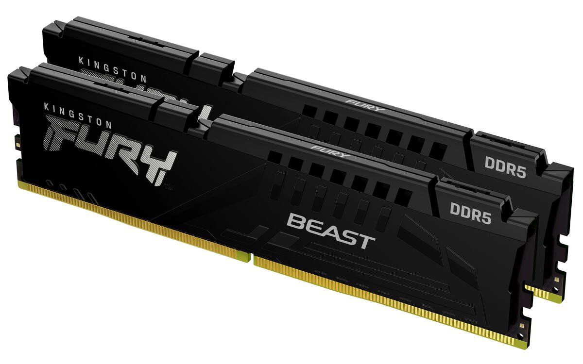 2X32G DDR5 6400 KING BEAST BLK