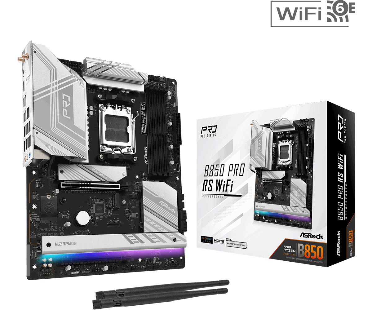 ASROCK B850 PRO RS WIFI /AM5