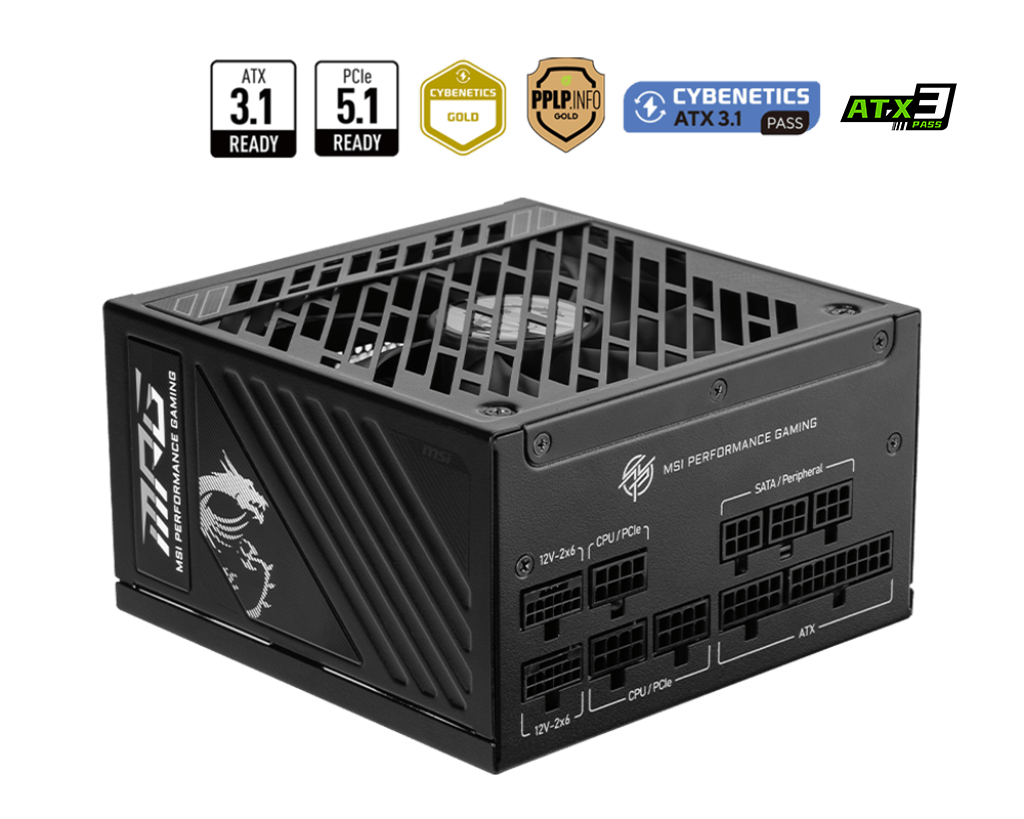 PSU MSI MPG A850GS PCIE5