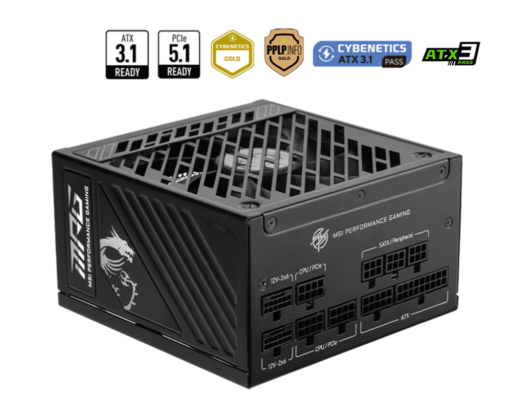 PSU MSI MPG A1250GS PCIE5