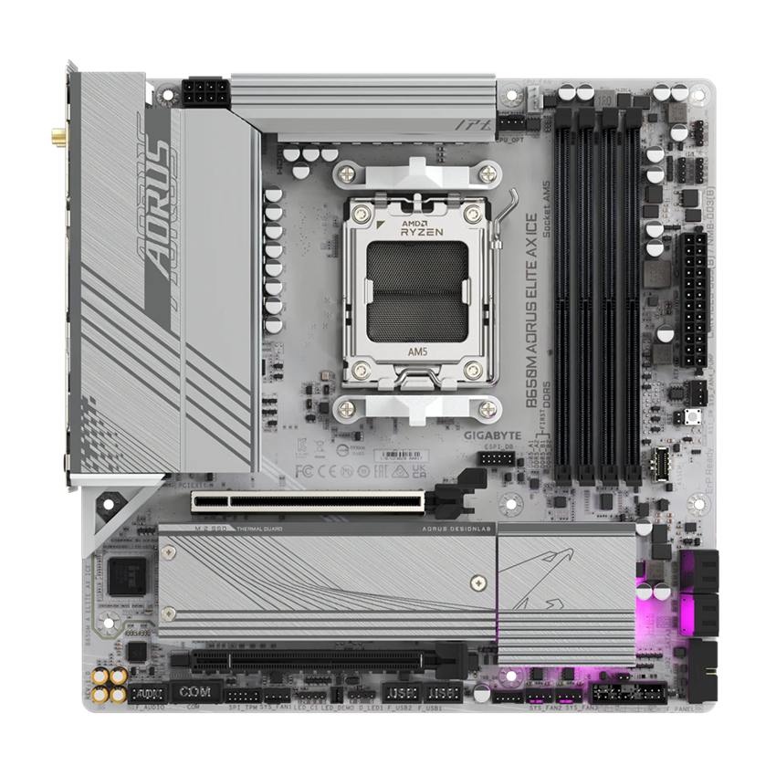 GB B650M AOR ELITE AX ICE /AM5